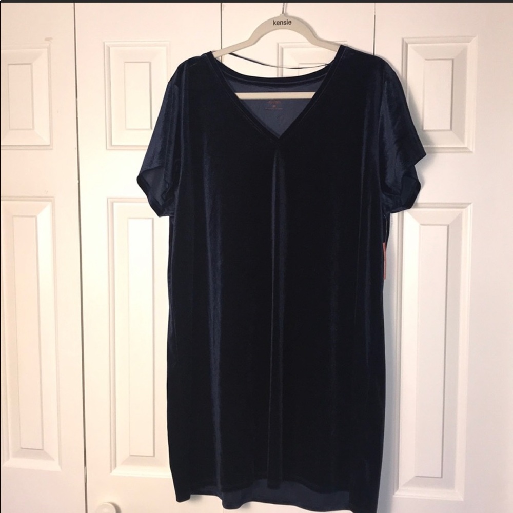 Joe Fresh Velvet Mini Dress